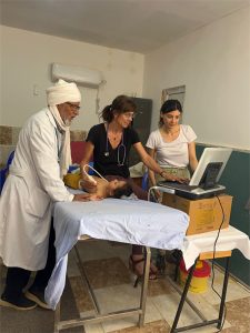 Visita cardiólogas pediátricas en los campamentos de refugiados saharauis - marzo 2024